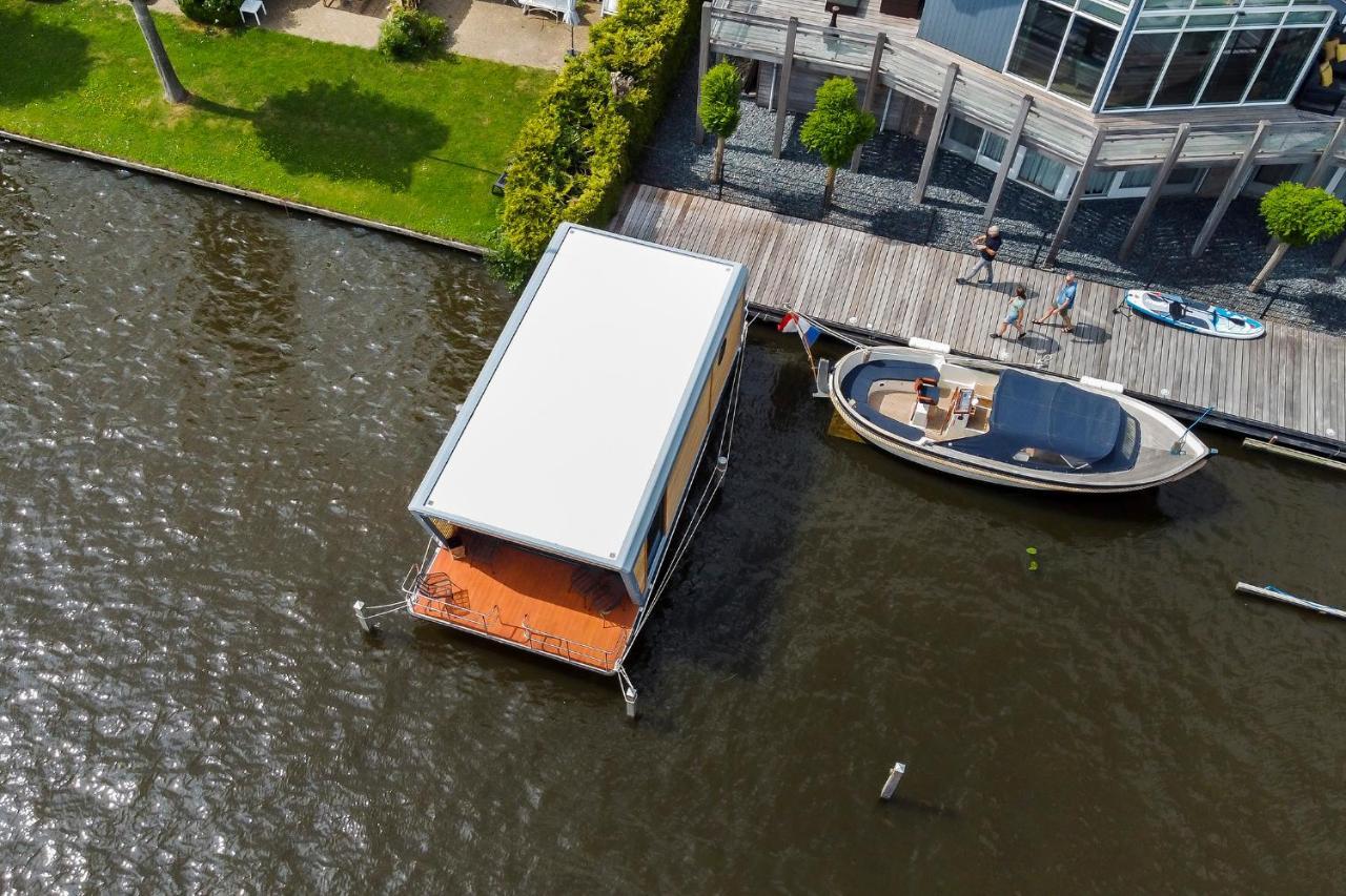 Luxe Houseboat Skoft Hotel Grou Exterior photo